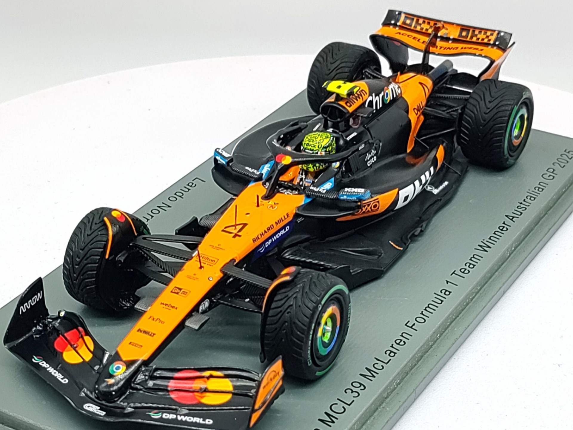 关于迈凯伦横扫哈斯车队，诺里斯扛起全队的信息